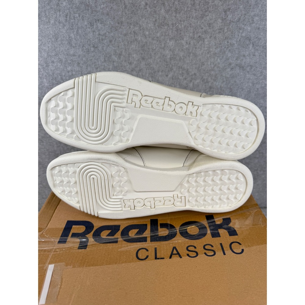 Reebok Workout Lo Plus Women's Size 11 Sneakers Casual Shoes Vintage White - Picture 7 of 9